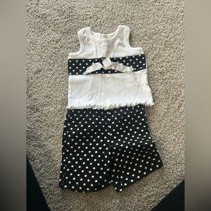 Miniwear 0-3 Month Polkadot Outfit